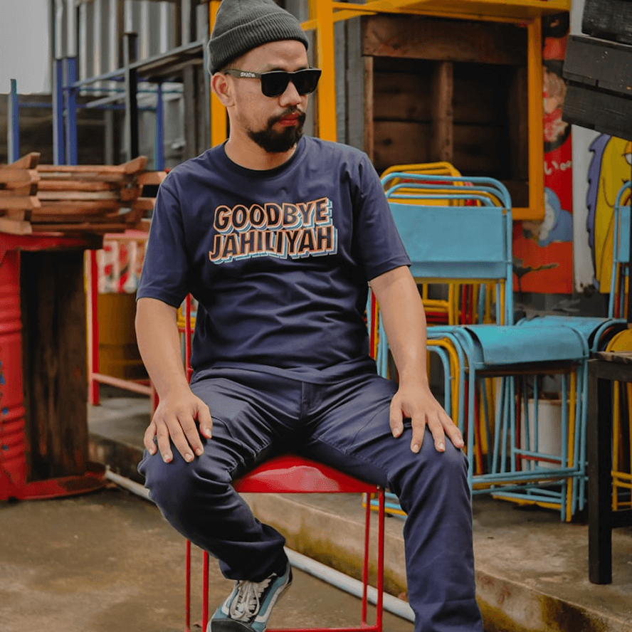 Çiçek Baskılı Oversize Tshirt