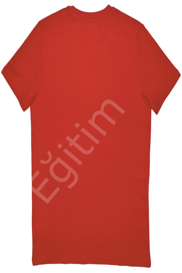 Çiçek Baskılı Keten Tshirt